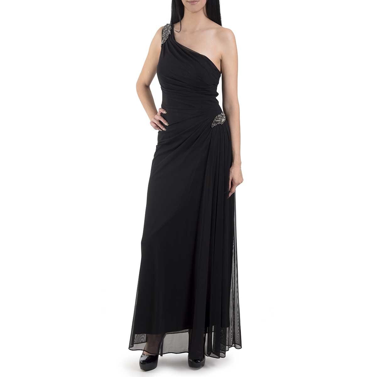 Vestido Largo a Medio Hombro Nikki Italy