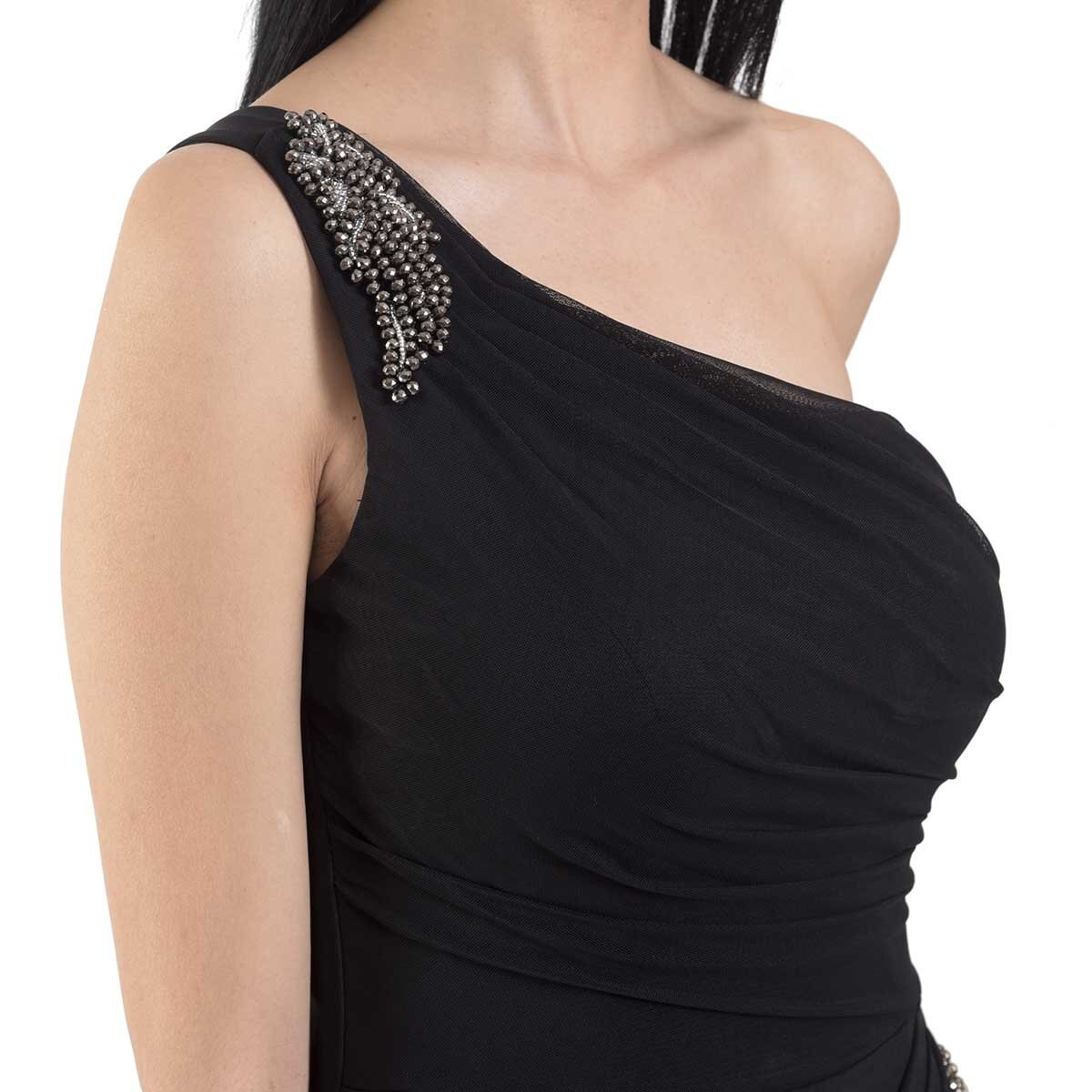 Vestido Largo a Medio Hombro Nikki Italy
