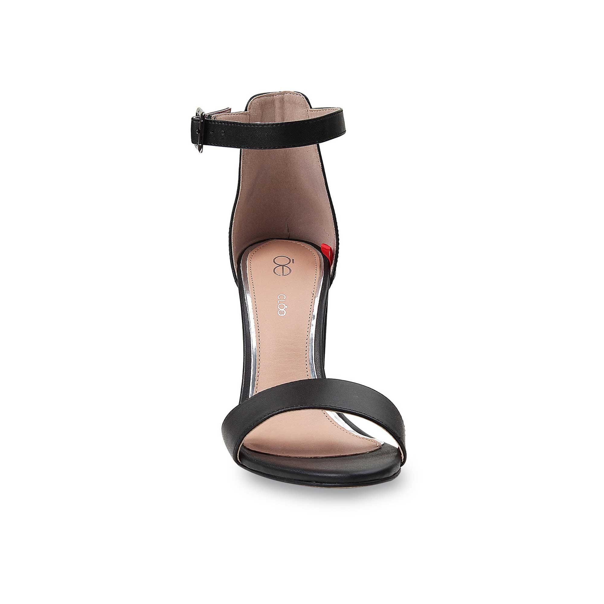 Sandalia con Pulsera Negro Cloe
