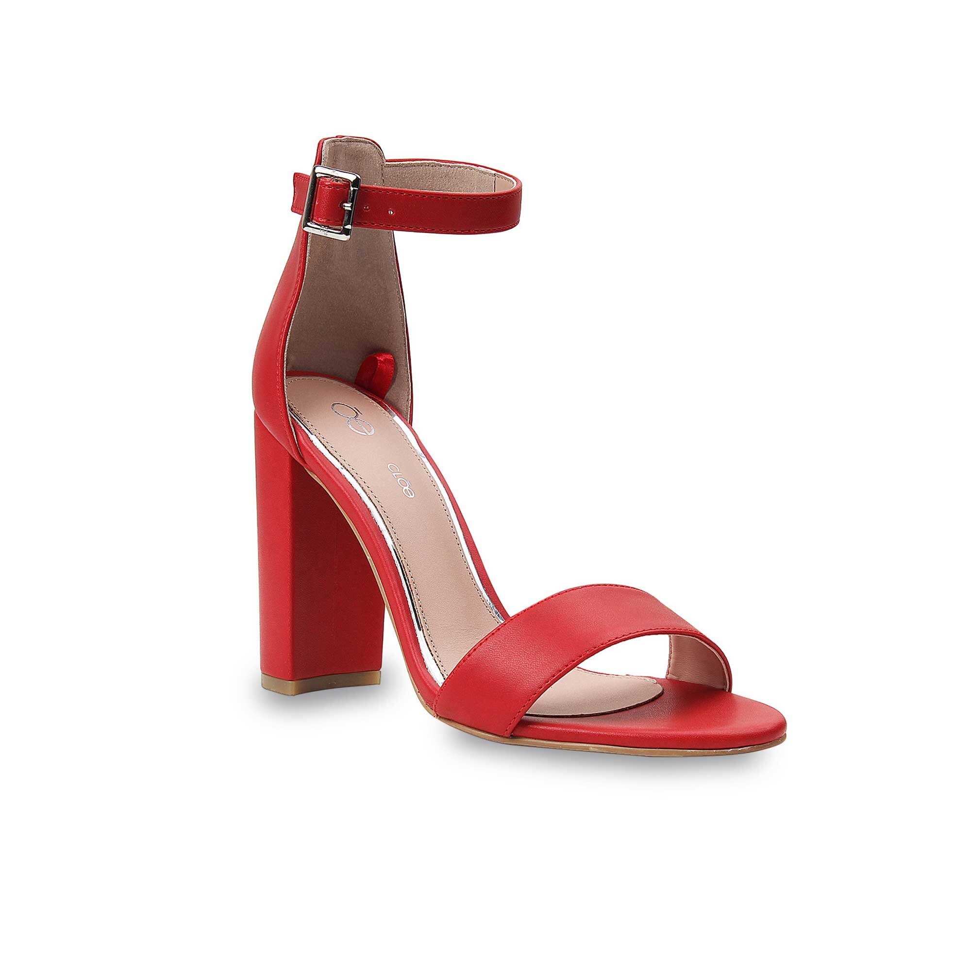 Sandalia con Pulsera Rojo Cloe