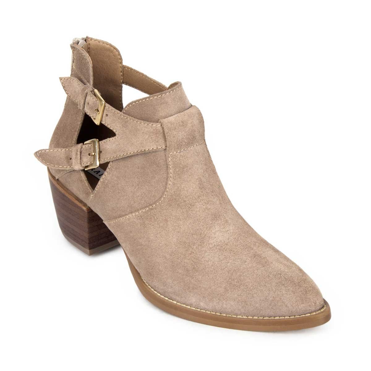 Bootie en Piel Estilo Brantano para Dama