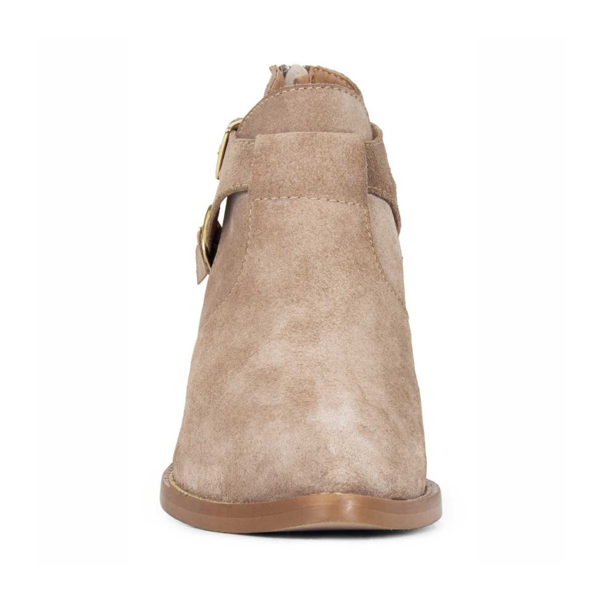 Bootie en Piel Estilo Brantano para Dama