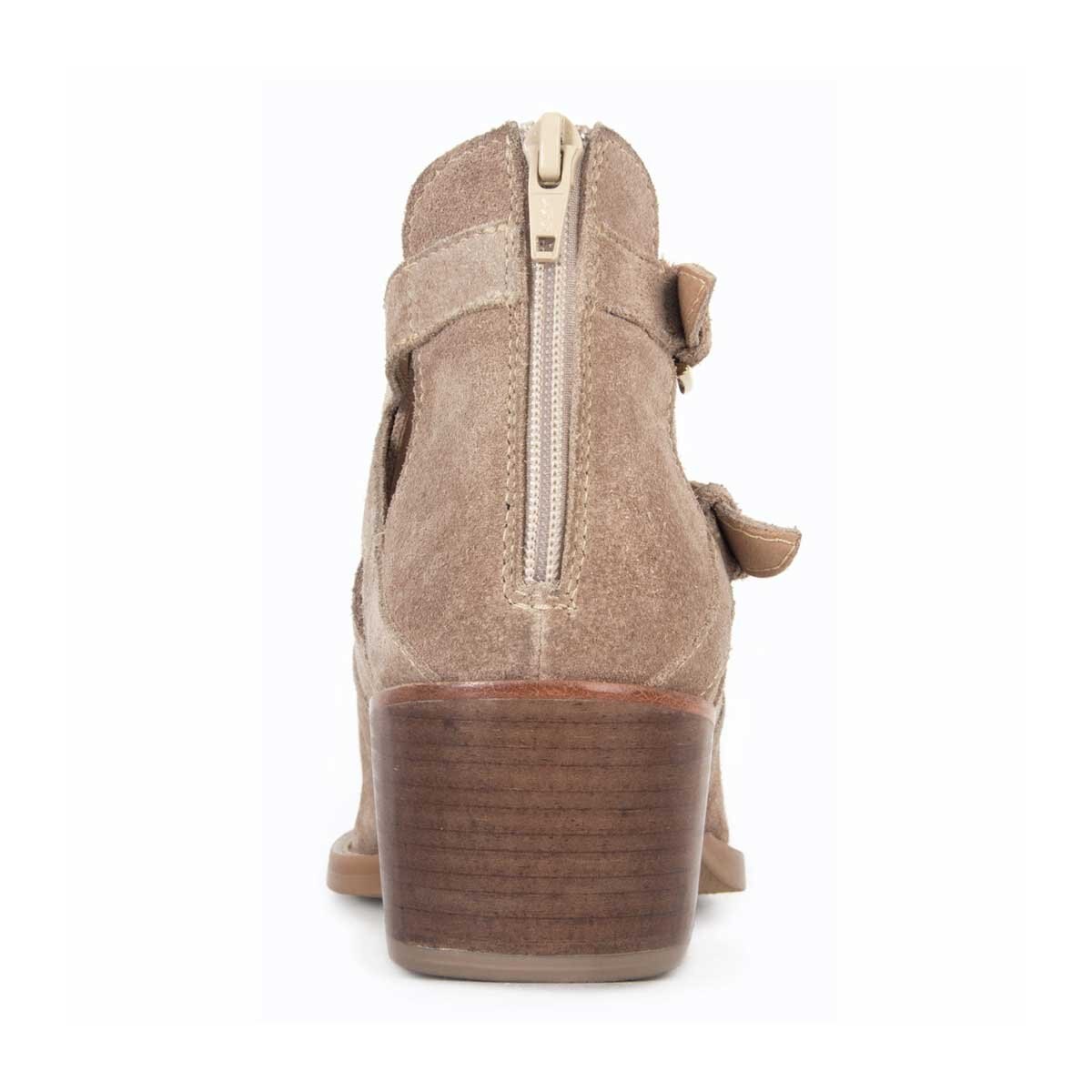 Bootie en Piel Estilo Brantano para Dama