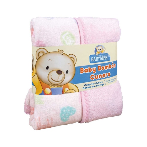 Cobertor Cunero Baby Bombón Baby Mink