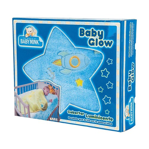 Cobertor Baby Glow Baby Mink