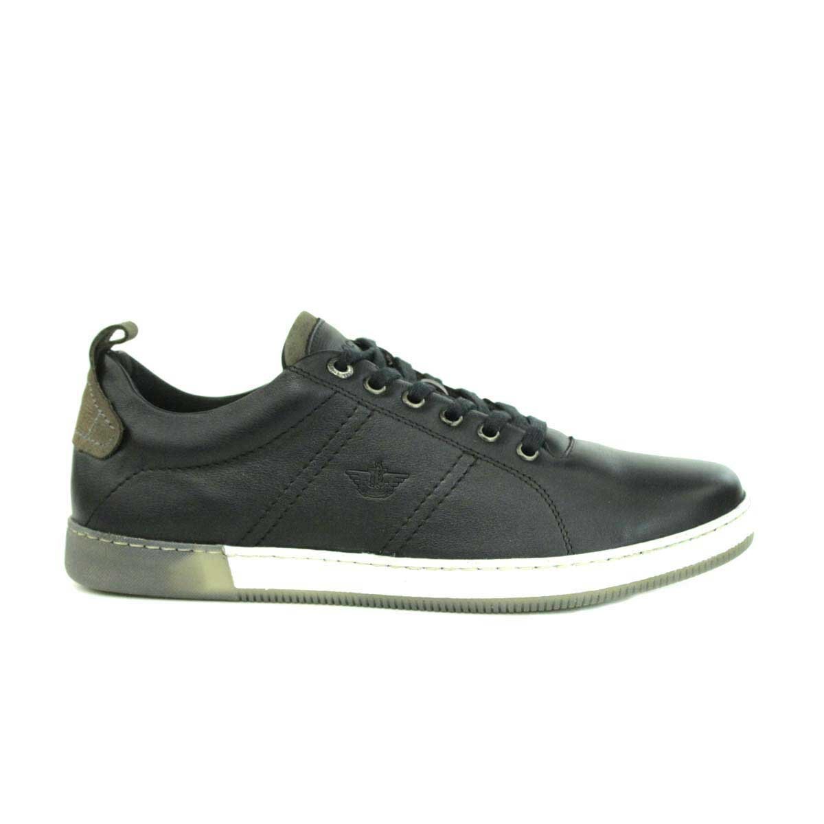 Tenis de Piel Negro para Caballero Dockers