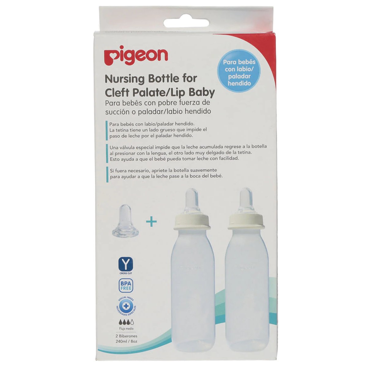 Set 2 Biberones Especiales Pigeon