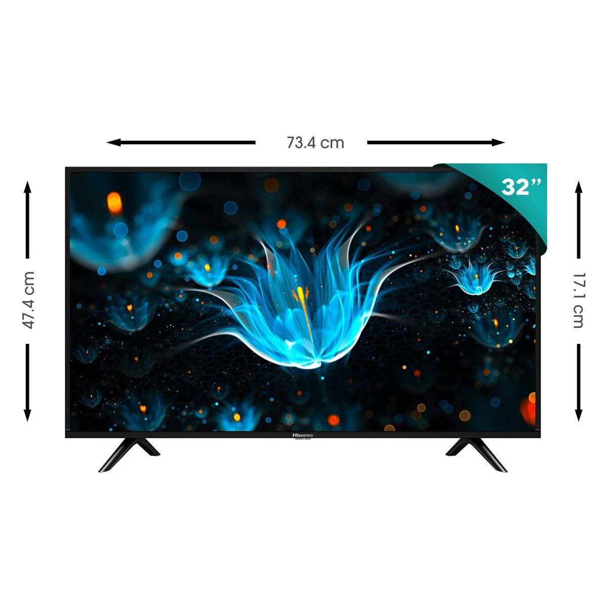 Pantalla 32" Hd Android 32H5500F Hisense
