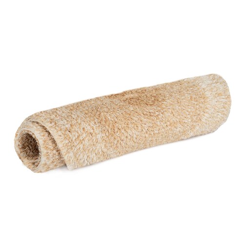 Home Nature Tapete Ovalado Jaspeado Beige 100% Algodón 40X60 Cm
