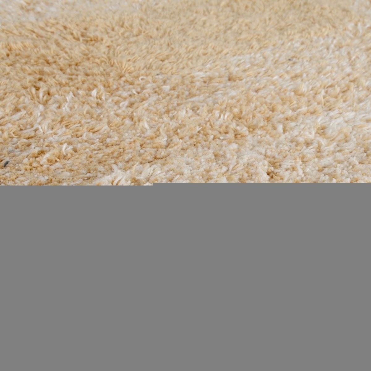 Home Nature Tapete Ovalado Jaspeado Beige 100% Algodón 40X60 Cm