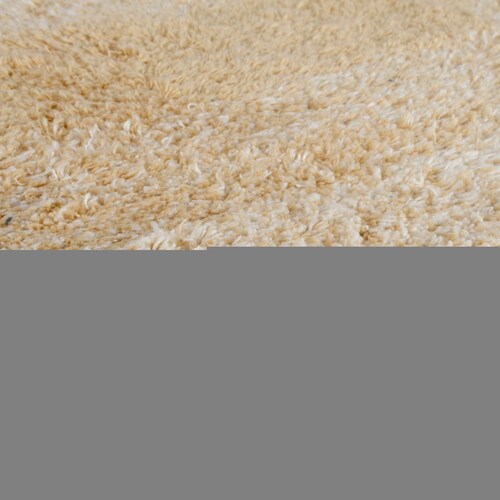 Home Nature Tapete Ovalado Jaspeado Beige 100% Algodón 40X60 Cm