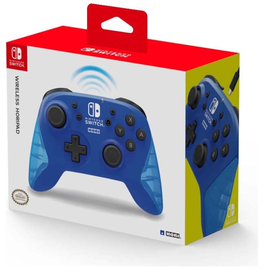 Control Nintendo Switch Inalambrico Horipad Azul