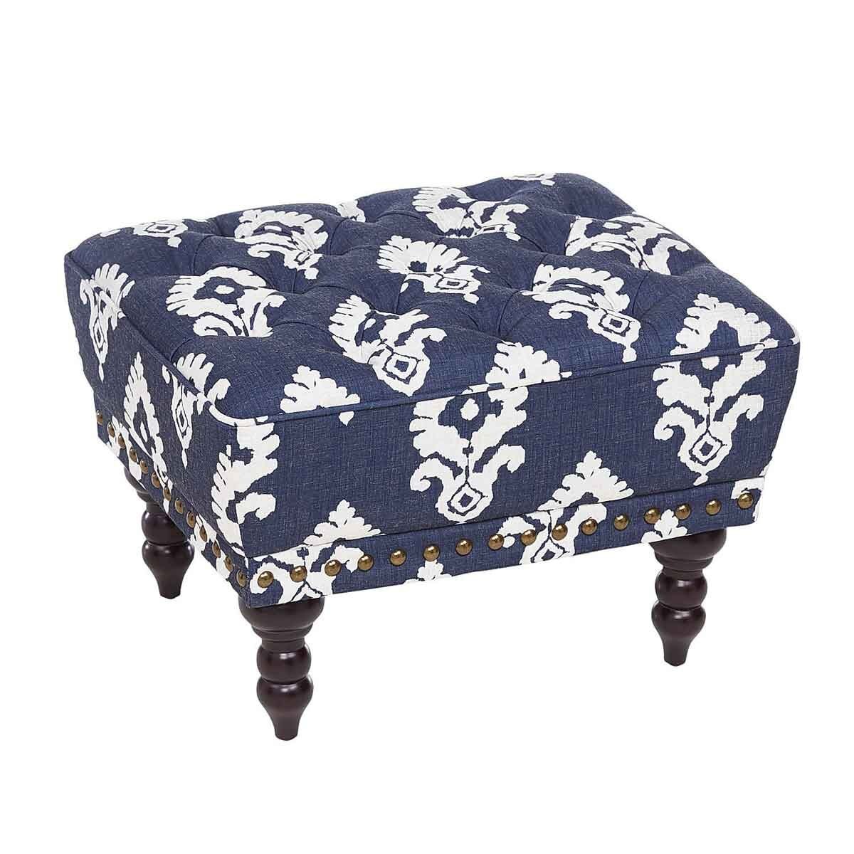 Taburete Chas Boldini Ikat Navy Pier 1 Imports