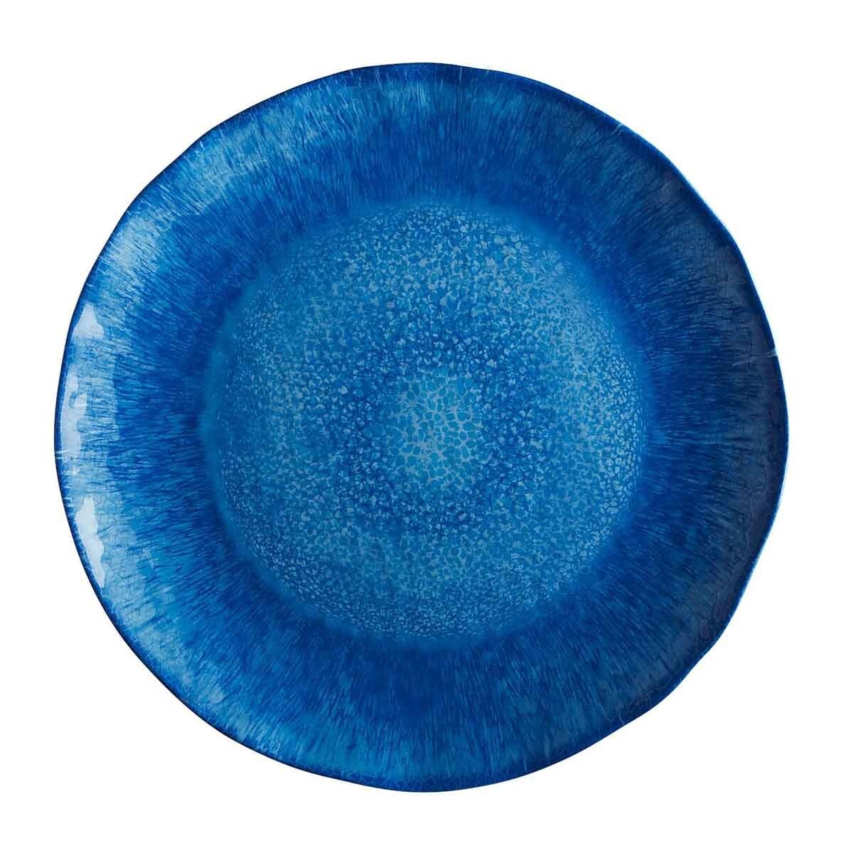 Platon Capri Melamne Rnd Blue Pier 1 Imports