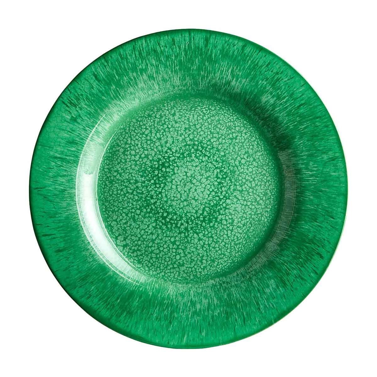 Plato para Ensalada Capri Melamine Green Pier 1 Imports