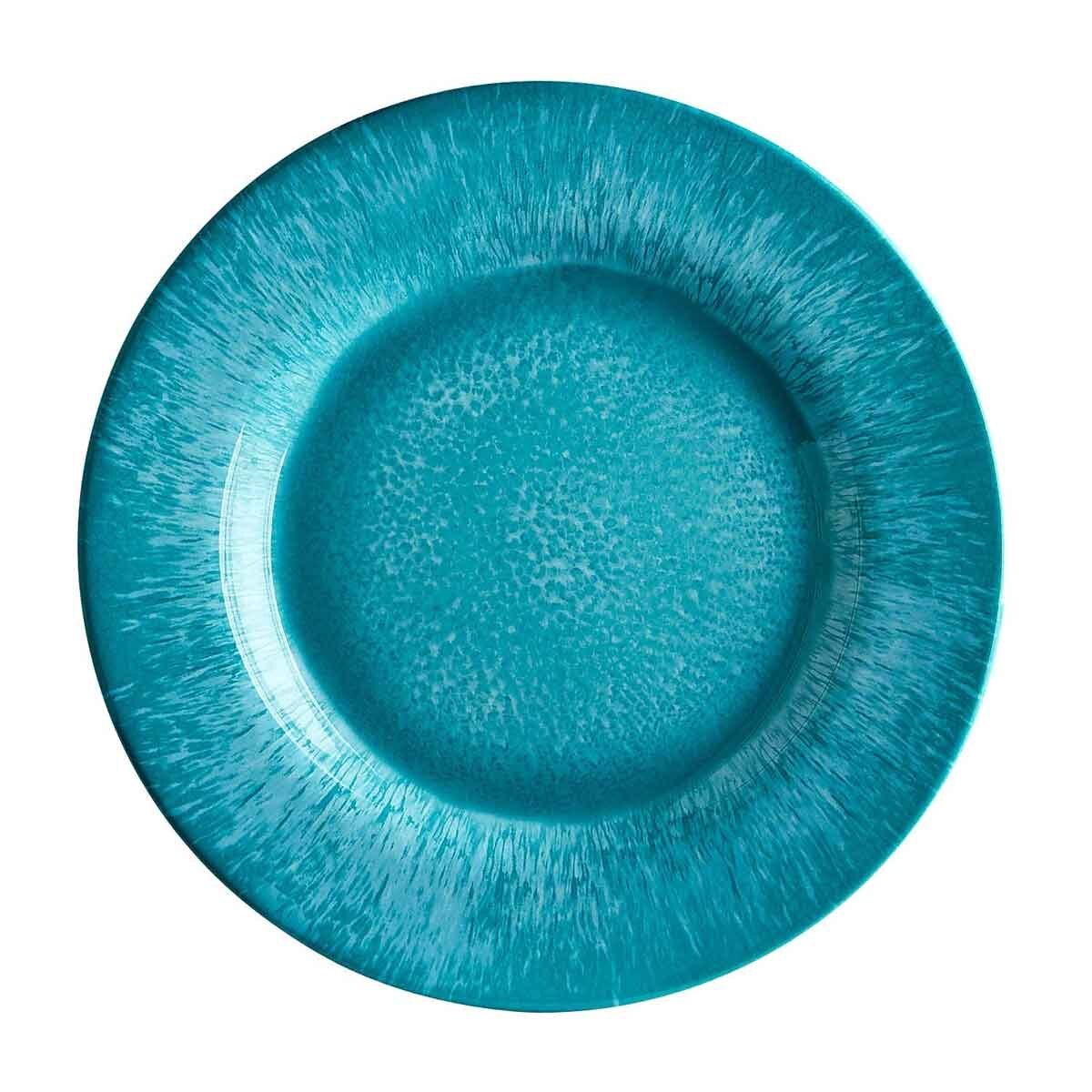 Plato para Ensalada Capri Melamine Turq Pier 1 Imports