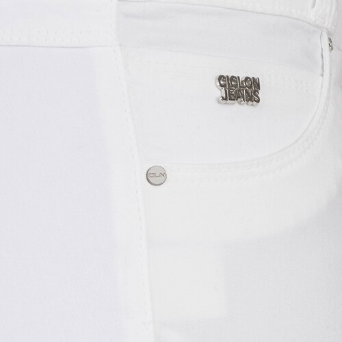 Pantalon Blanco Ciclon Jeans para Dama