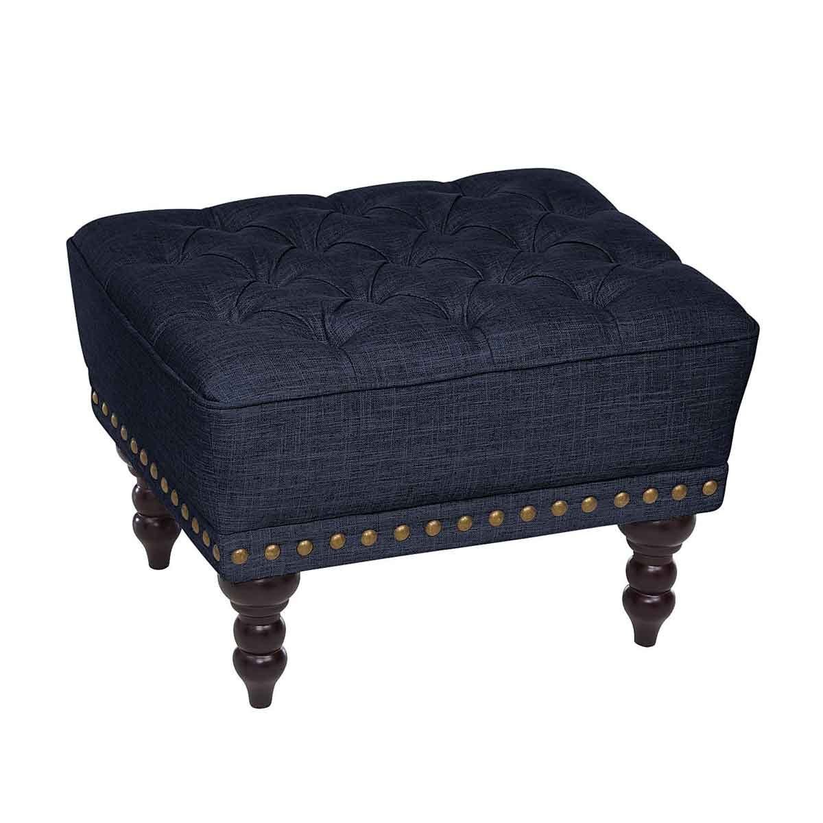 Taburete Chas Pf Linen Navy Pier 1