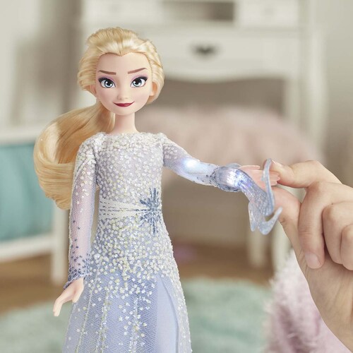 Muñeca Elsa Descubrimiento Mágico Frozen 2