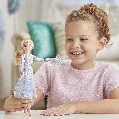 Muñeca Elsa Descubrimiento Mágico Frozen 2