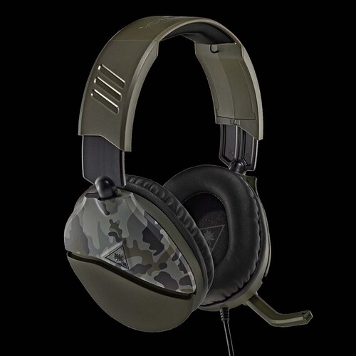 Audífonos Multiplataforma Recon 70 Green Camo Turtle Beach