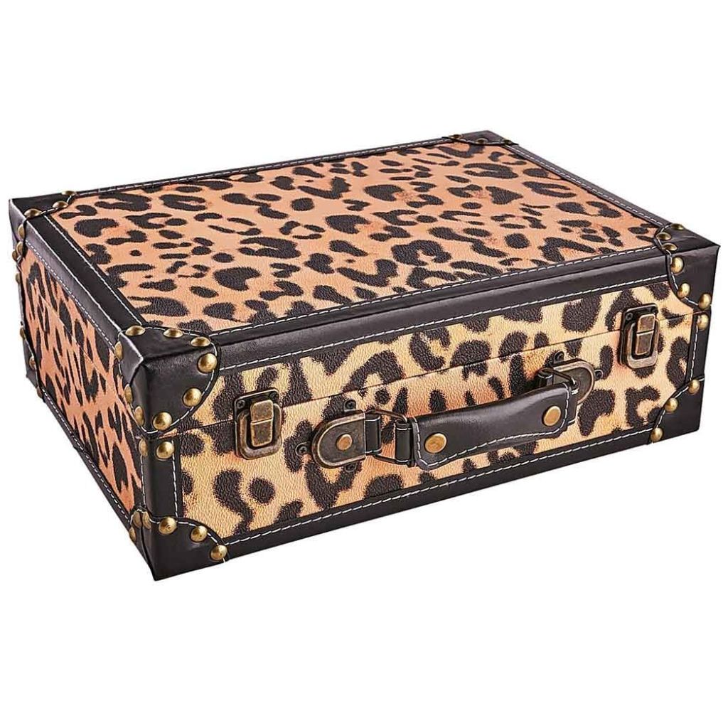 Caja Leopard Wooden Grande Pier 1 Imports