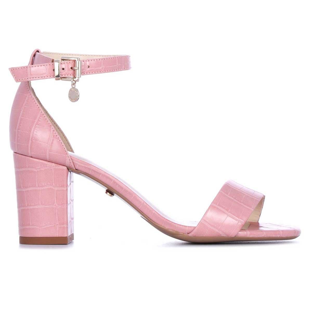 Sandalia con Pulsera al Tobillo Color Rosa Westies