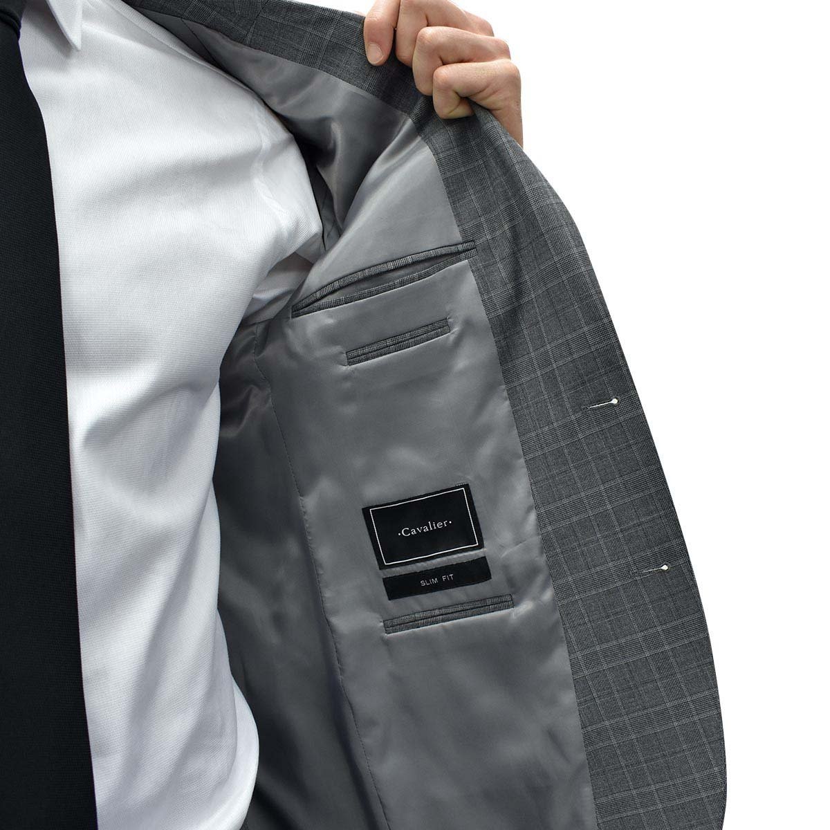 Traje Regular Negro Nautica para Caballero