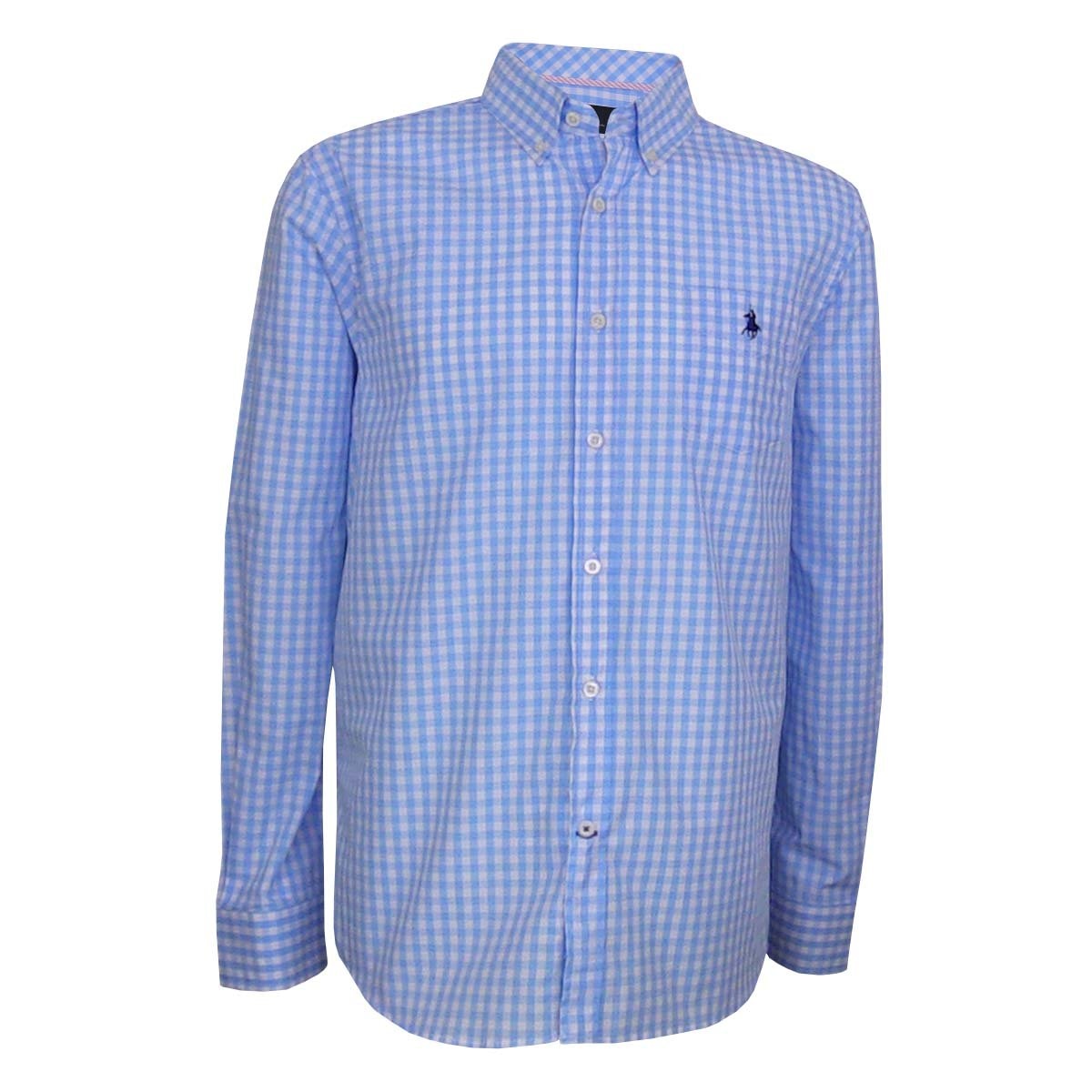 camisa polo cuadros