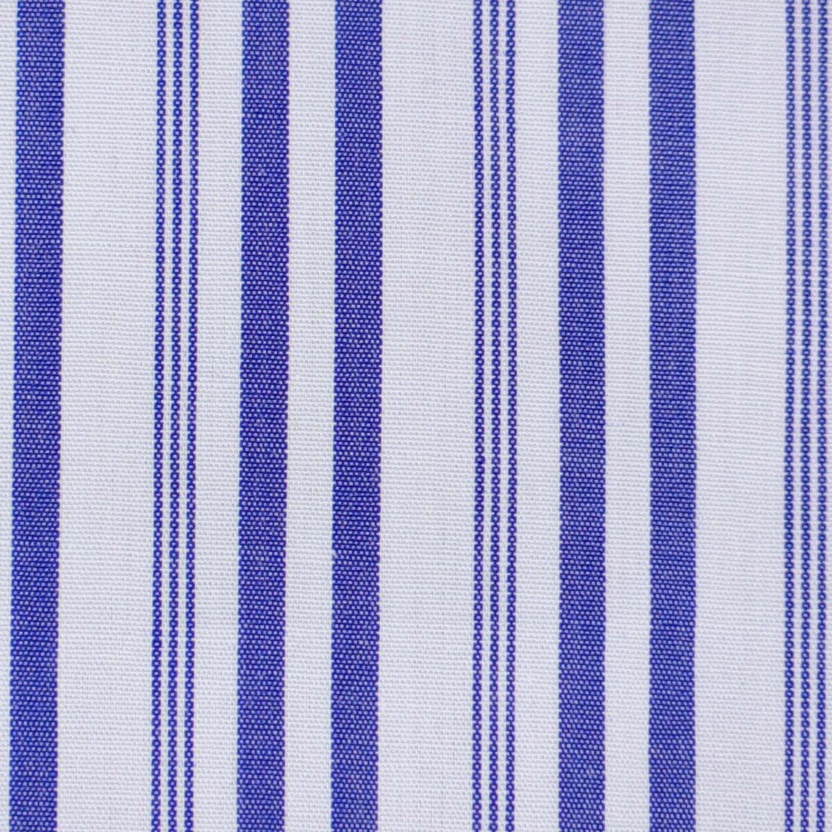 Camisa Manga Corta de Rayas Azul Polo Club para Caballero