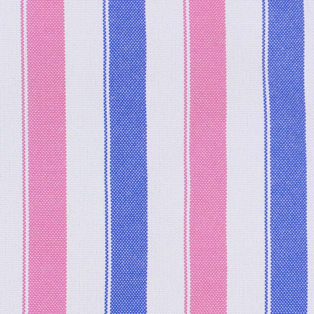Camisa Manga Corta de Rayas Azul Polo Club para Caballero