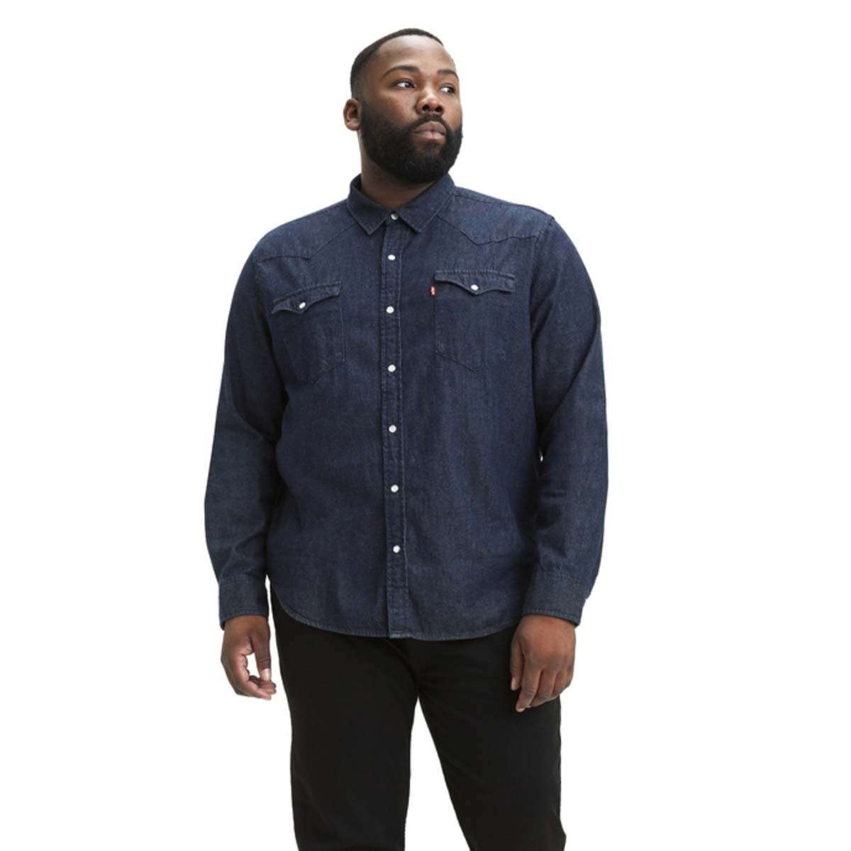 Camisas de mezclilla para hombre 2024 levis