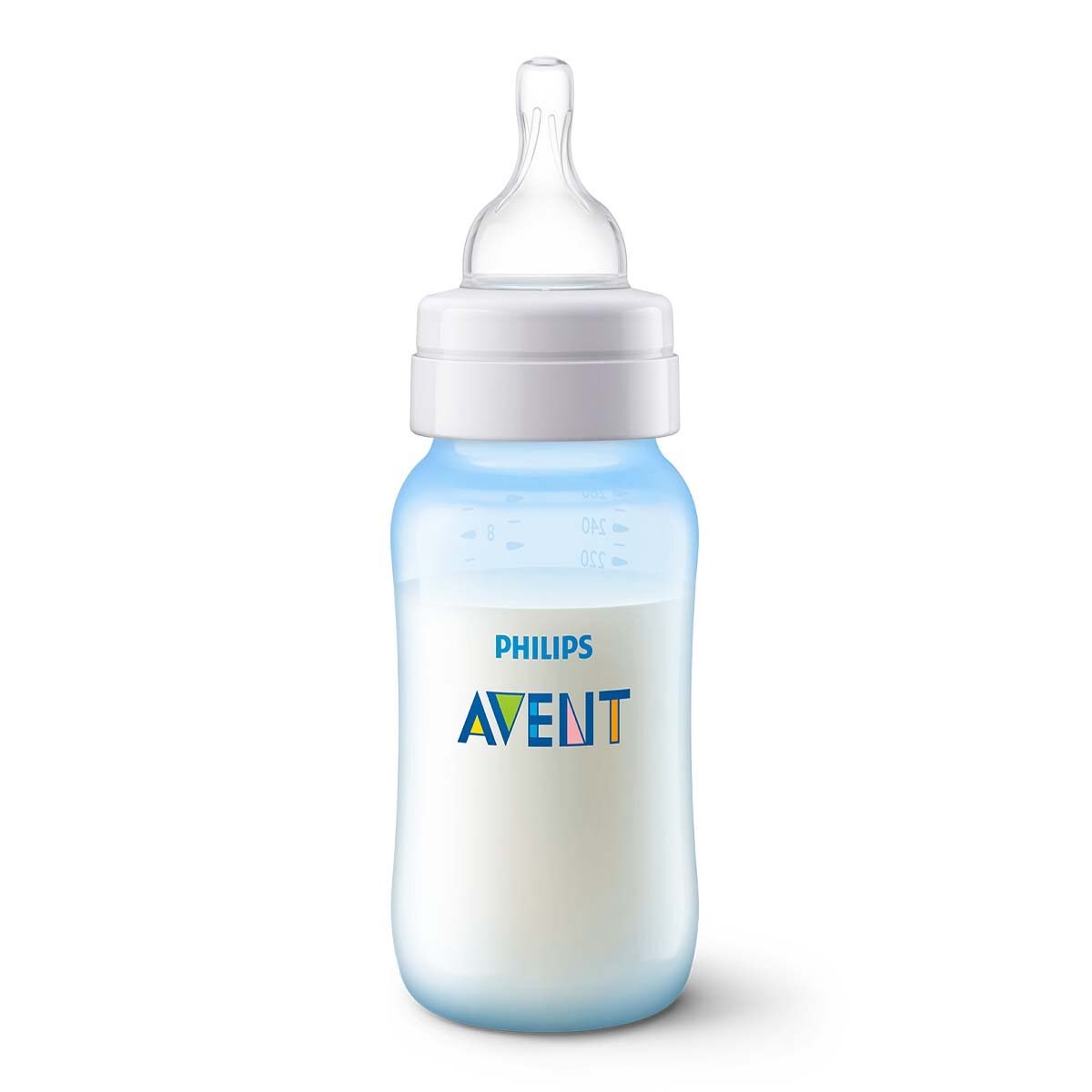 Set de 2 Biberones Azul Avent Anticolic 9Oz 260 Ml