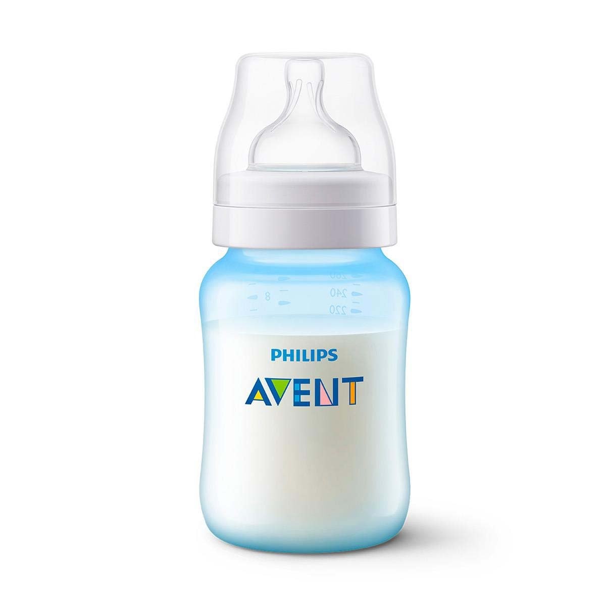 Set de 2 Biberones Azul Avent Anticolic 9Oz 260 Ml