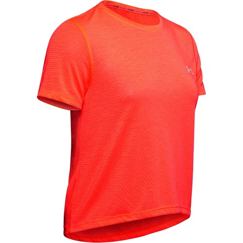 Playera Manga Corta Naranja Under Armour - Dama