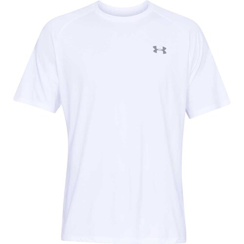 Playera Manga Corta Blanca Under Armour - Caballero