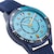 Reloj para Caballero Correa de Silicón Azul Nautica N83