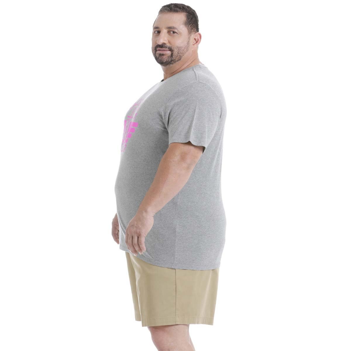 Playera B&t Corte Standard Gris Dockers para Caballero