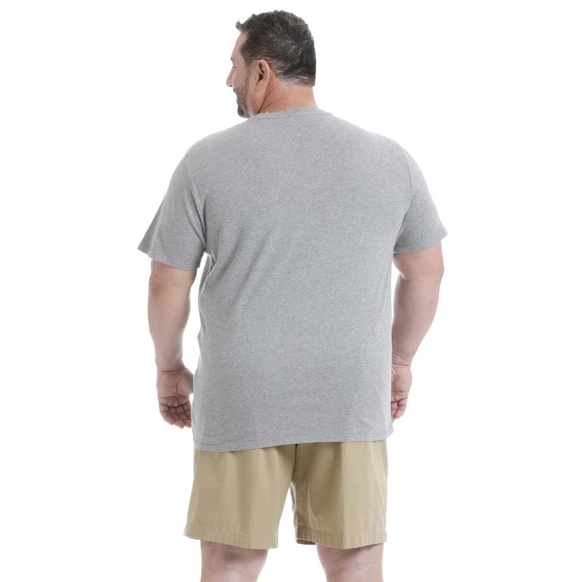 Playera B&t Corte Standard Gris Dockers para Caballero