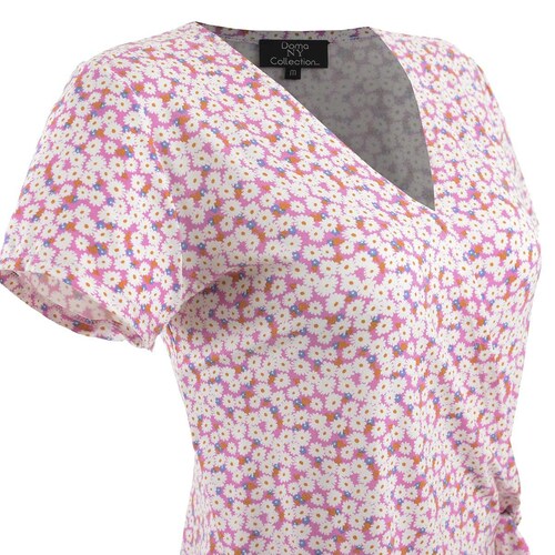 Blusa Cruzado Colgaderas de Liston Doma Ny Collection para Dama
