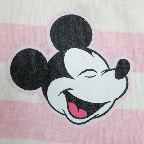 Pijama para Dama Playera Manga Corta Y Pantalón Mickey Mouse Disney