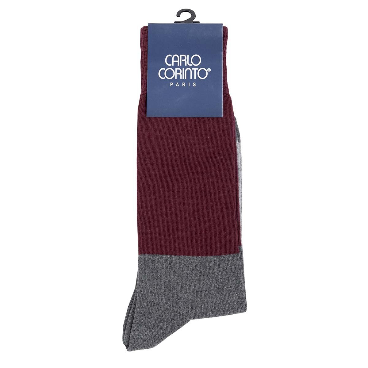 Calcetín de Franjas Carlo Corinto Paris para Caballero
