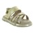 Sandalia Oro con Velcro Chabelo para Niña