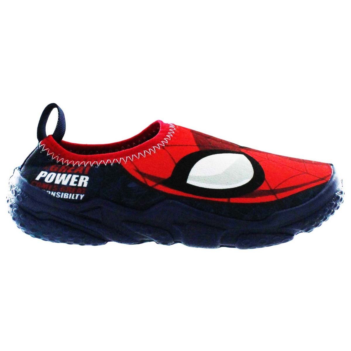 Aquashoes Azul de Spiderman para Niño Persoanjes