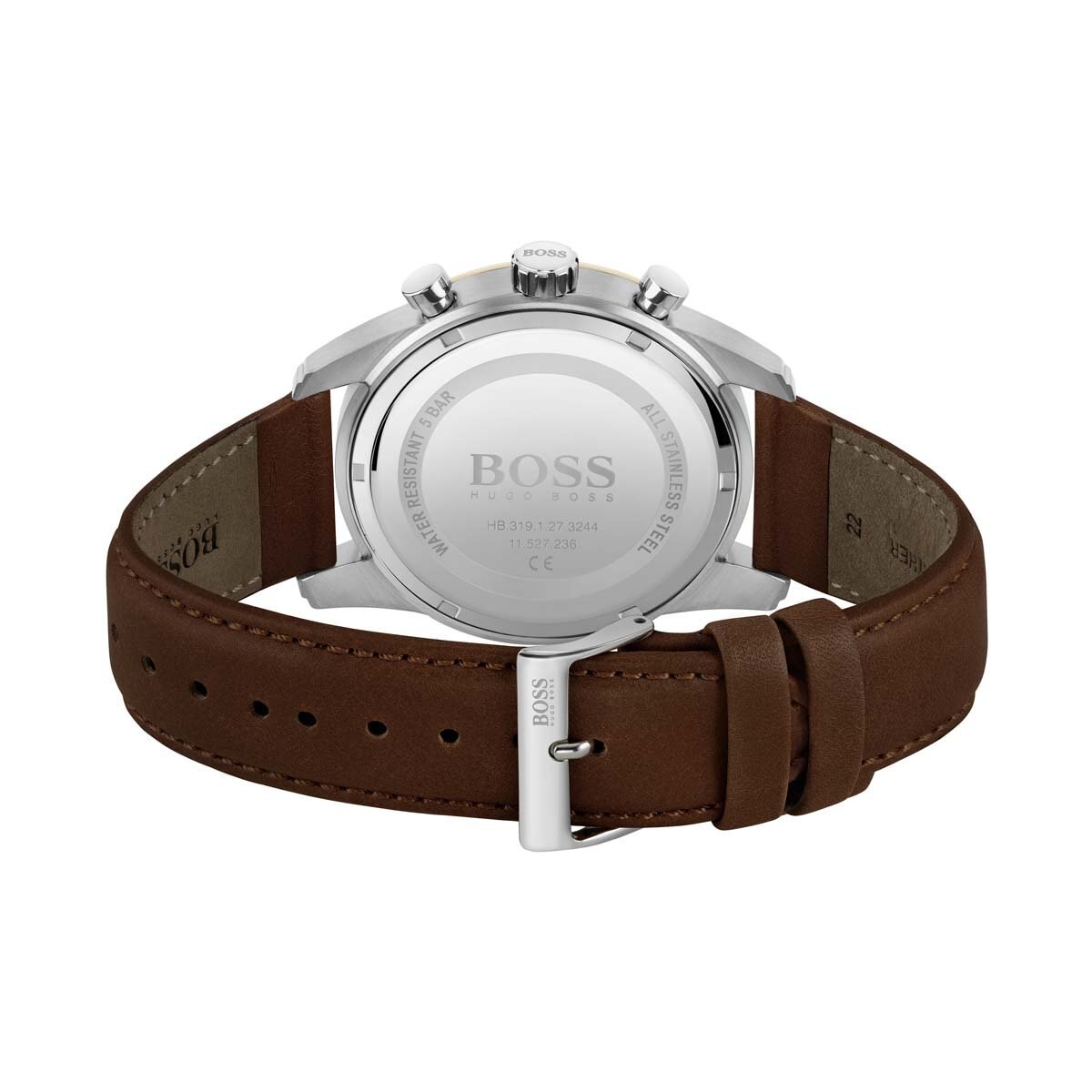 Reloj de Piel Café para Caballero Hugo