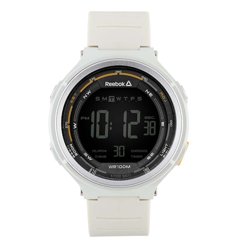 Reloj Digital Blanco Reebok para Caballero