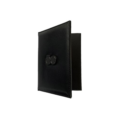 Porta Pasaporte Negro Cloe