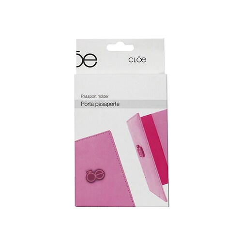 Porta Pasaporte Rosa Cloe