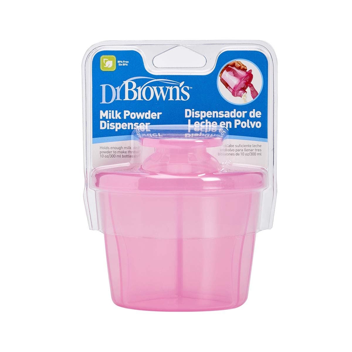 Dispensador de Formula Rosa para Bebé Dr. Browns