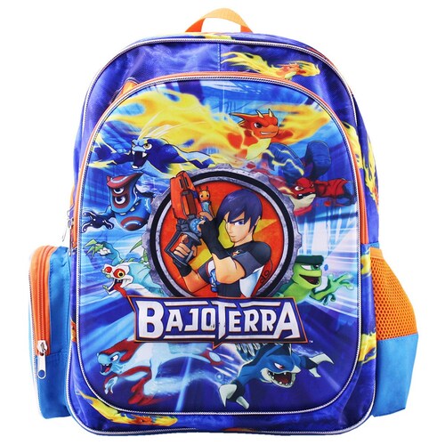 Mochila Tipo Back Pack Azulpara Primaria de Slugterra